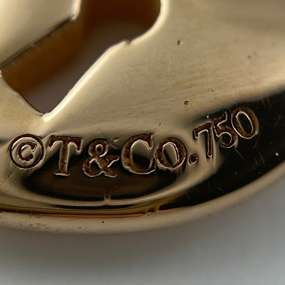 Tiffany Heart Lock Pendant Necklace Pink Gold - Picture 6 of 6